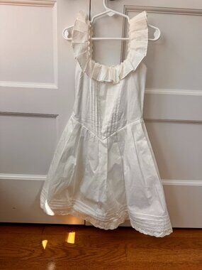 Katie J NYC Mabel Sweet Cotton white dress in size Small